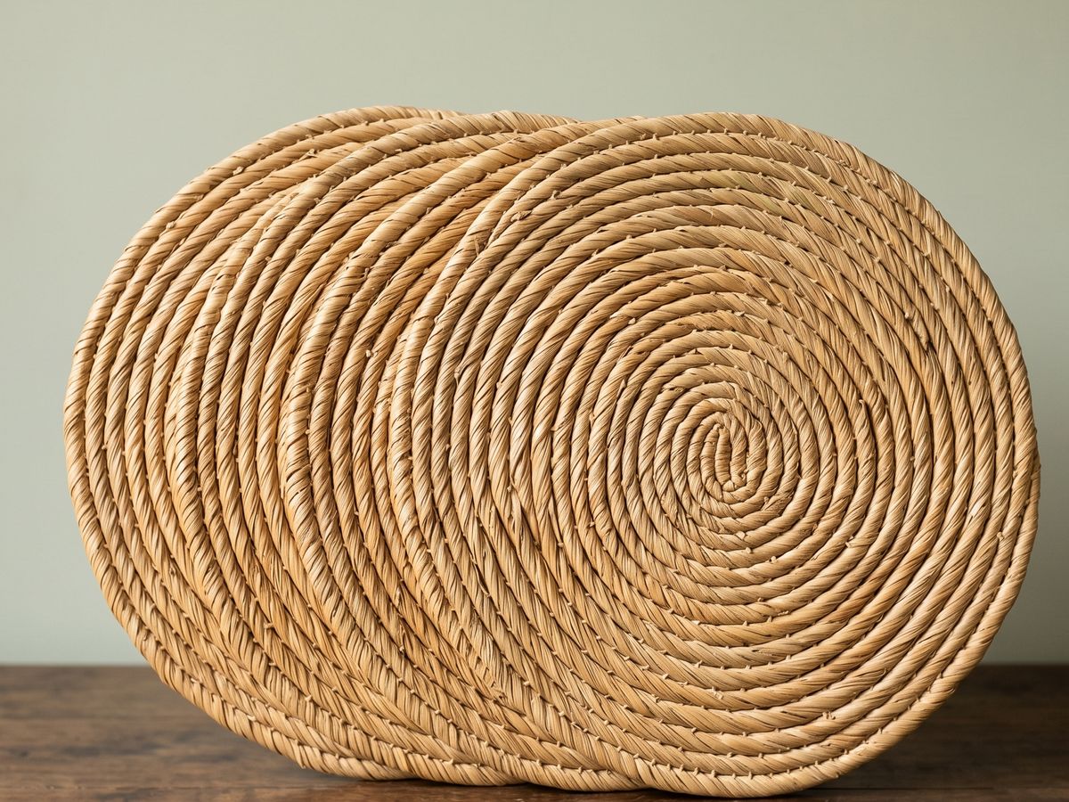 Coiled table mats, handwoven by Sadhona Authentic House
